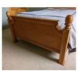 Queen Bed Frame and Nightstand