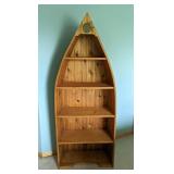 Ducks Unlimited Canoe Bookshelf