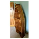 Ducks Unlimited Canoe Bookshelf