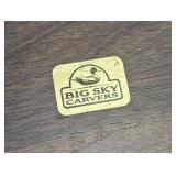 Bradford Williams for Big Sky Carvers Bronze Dog and Duck Sculpture