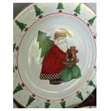 Sakura Magic of Santa Dish Set