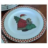 Sakura Magic of Santa Dish Set