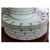 Sakura Magic of Santa Dish Set