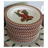 Sakura Magic of Santa Dish Set