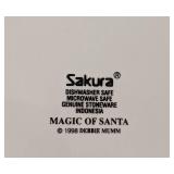 Sakura Magic of Santa Dish Set