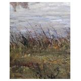 Ornate Framed Scenic Oil Painting