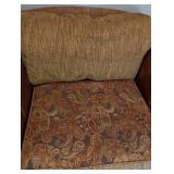 King Hickory Leather Accented Armchair