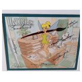 Framed Disney Tinkerbell Ink and Paint Limited Edition Print