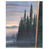 Framed "Morning Escort" Print by Thomas Miller