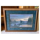 Framed "Morning Escort" Print by Thomas Miller