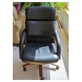 Black Rolling Office Chair