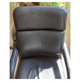 Black Rolling Office Chair