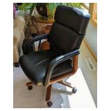 Black Rolling Office Chair