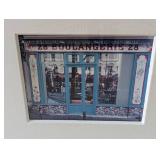 Pair of Decorative Framed Restaurant Photographs