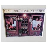 Pair of Decorative Framed Restaurant Photographs