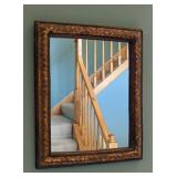 Peite Wood Wall Mirror