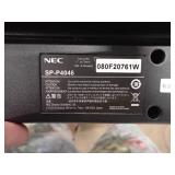 NEC MultiSync LCD4215 TV // 42" screen 1366 x 768 resolution // no remote // TV has built-in sound bars // includes power cable