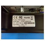 U37POS1000B-PCAP Point-Of-Sale System // Intel Celeron CPU J1900 @ 1.99GHz // 4GB DDR3 RAM 128GB SSD // No power cable for unit