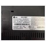 LG 42LG50DC LCD TV // 42" Screen with 1920 x 1080 resolution // includes power cable