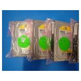 Wester Digital 500GB HardDrive (x5 units)