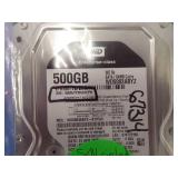 Wester Digital 500GB HardDrive (x5 units)