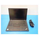 Lenovo ThinkPad T470s Laptop // INTEL(R) CORE(TM) I5-7300U CPU @ 2.60GHZ // 8GB DDR4 RAM // 256GB SSD // 14.0" Touch Screen with 1920 x 1080 resolution // includes IOS and power cable