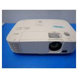 NEC P350W Projector // 1280 x 800 resolution // 3500 ANSI Lumens // Dark shadow on right side of screen // includes power cable