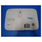 NEC P350W Projector // 1280 x 800 resolution // 3500 ANSI Lumens // Dark shadow on right side of screen // includes power cable