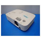 NEC P350W Projector // 1280 x 800 resolution // 3500 ANSI Lumens // Dark shadow on right side of screen // includes power cable