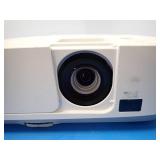 NEC P350W Projector // 1280 x 800 resolution // 3500 ANSI Lumens // Dark shadow on right side of screen // includes power cable