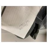 Bucket of Misc  brake fluid  seat cover hat