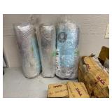 car lights and 3 rolls of aluminum wrap