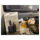 Old Radio and head phones