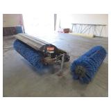 BOBCAT ROTARY BRUSH ATTACHMENT WITH SPARE DRUM