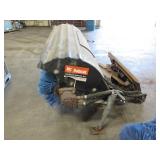BOBCAT ROTARY BRUSH ATTACHMENT WITH SPARE DRUM