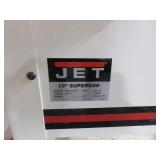 JET SUPERSAW WITH MITER ASSEMBLY AND EXTENSION TABLE