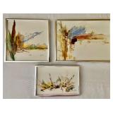 Original Rice Paper and Acrylic Art by A.H. Wobig