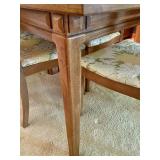 Vintage Gorgeous Thomasville Dining Table with 6 Chairs