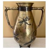 Beautiful Large Brass Decorative Handled Vessel from India