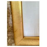Fabulous Framed Abstract Art Piece by S. Hartnett