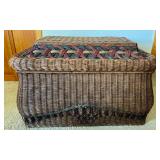 Charming Wicker Chest