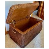 Charming Wicker Chest