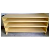 Vintage Pale Yellow Shelf