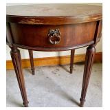 Thomasville Round Accent Table with a Drawer