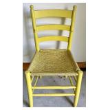 Bright Vintage Yellow Chair