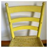Bright Vintage Yellow Chair