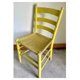 Bright Vintage Yellow Chair