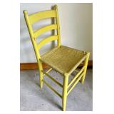 Bright Vintage Yellow Chair