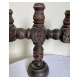 Wooden Candle Holders from Mexico