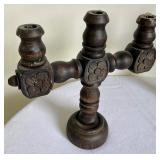 Wooden Candle Holders from Mexico